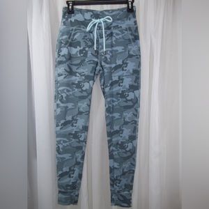 Grey Camo Jogger Leggings